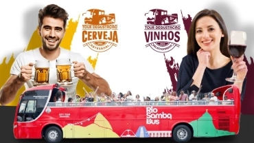 TOUR DEGUSTAÇÃO - CERVEJAS ou VINHOS